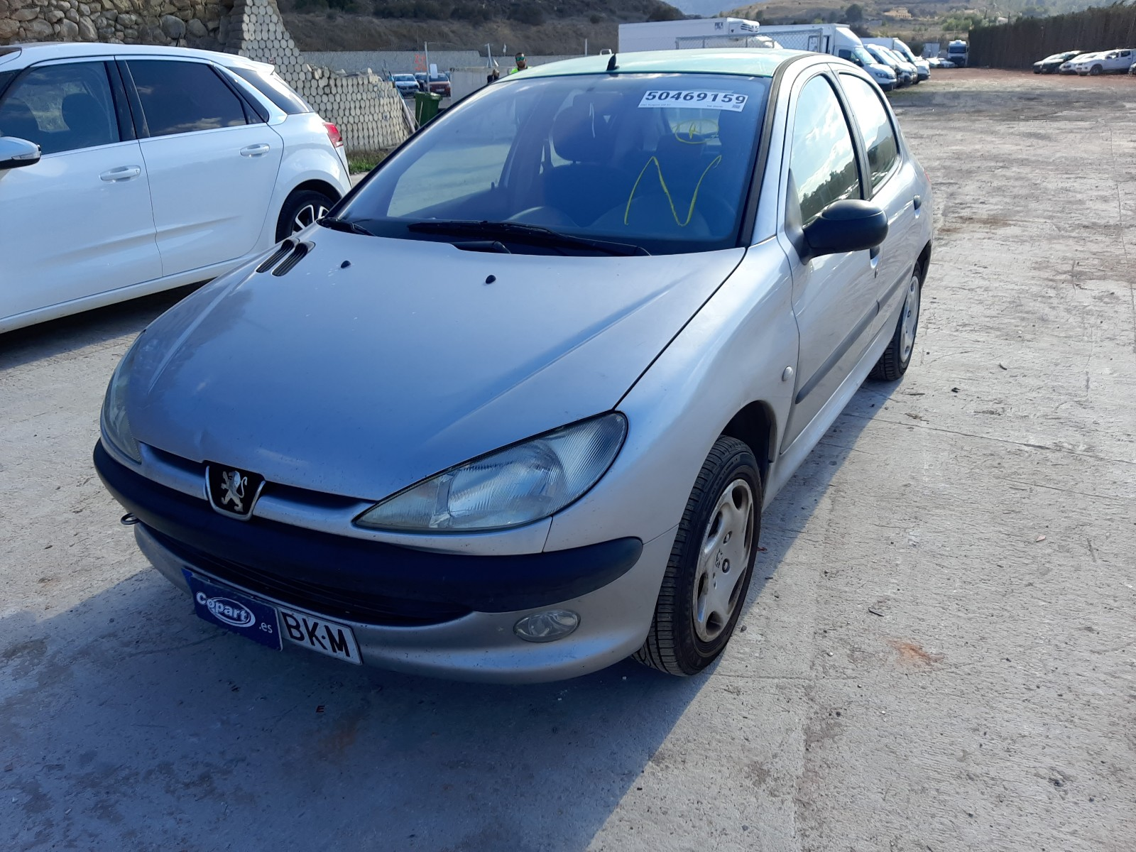 Peugeot 206 2001. Lot# 50469159. VIN VF32AWJYF41654495. Photo 1