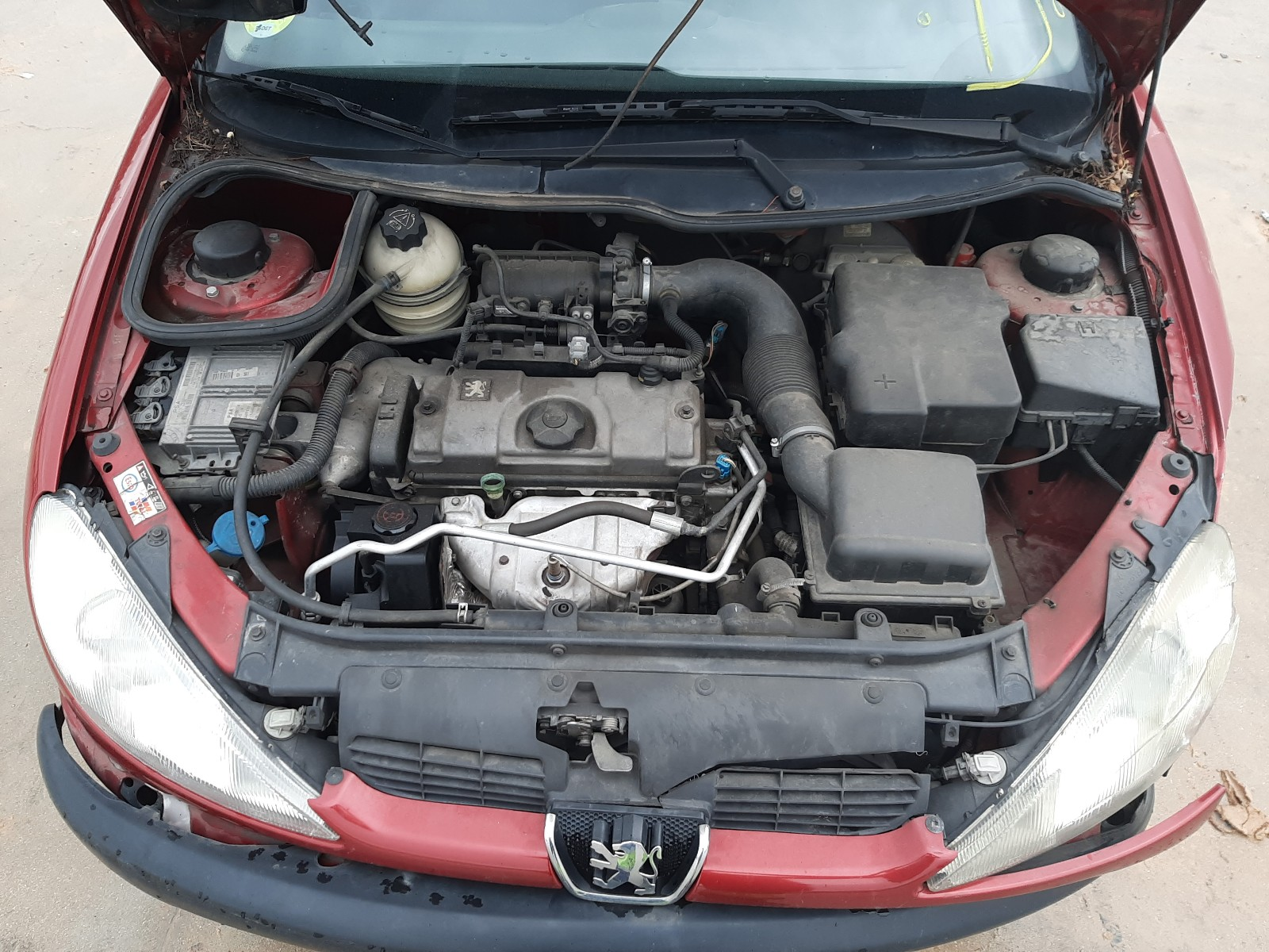 Peugeot 206 2001. Lot# 50473345. VIN VF32CKFWF41483152. Photo 1