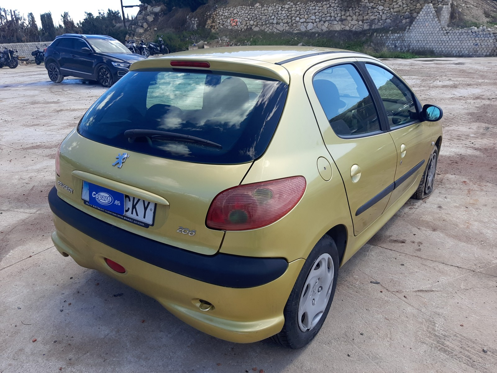 Peugeot 206 2003. Lot# 50477756. VIN VF32AKFWF43348725. Photo 1