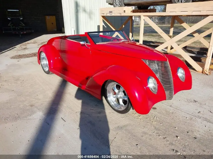 FORD ROADSTER 1937. Lot# 41656404. VIN IA039574. Photo 1