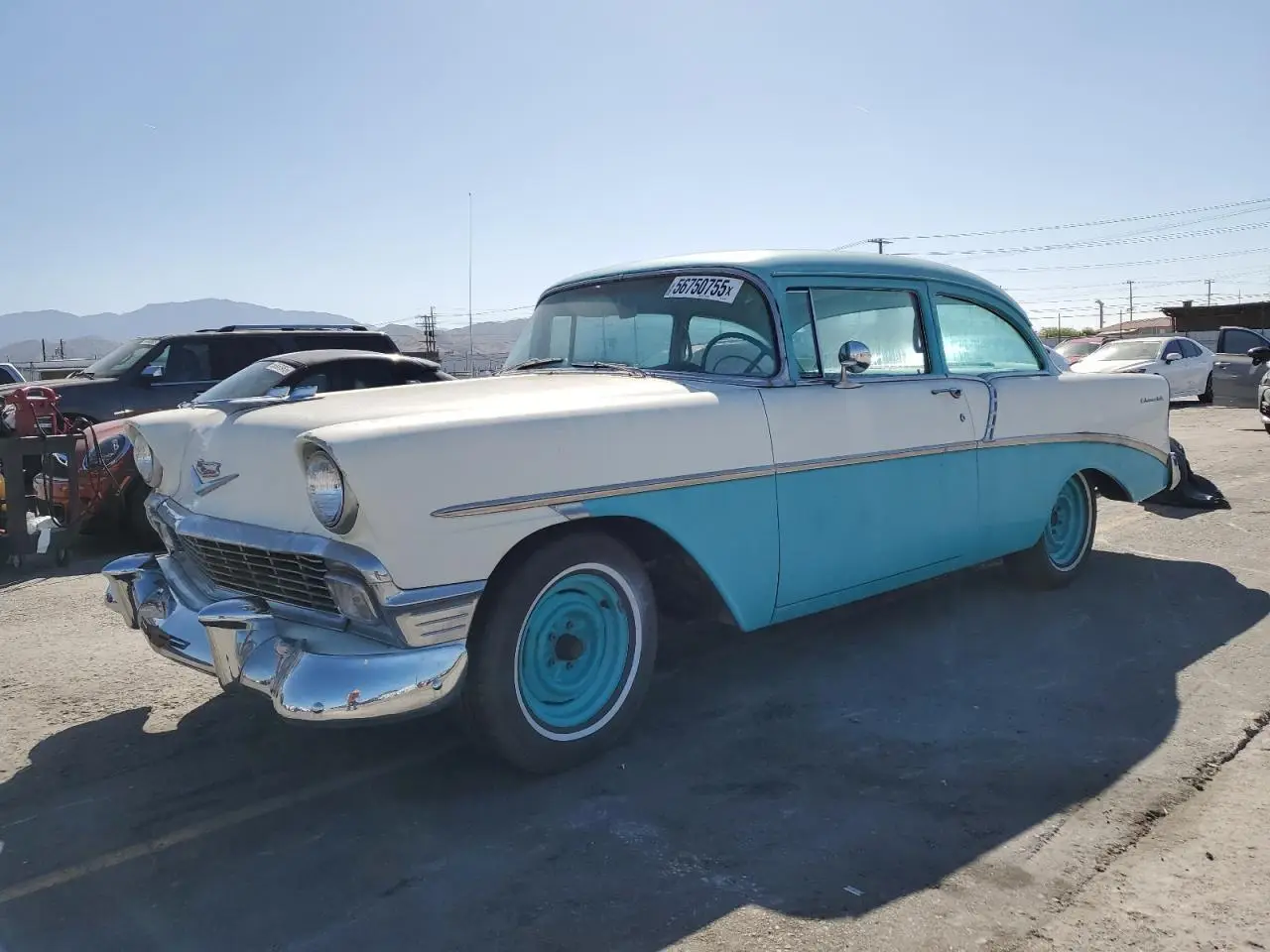 CHEVROLET DELRAY 1956. Lot# 56750755. VIN VB56L102578. Photo 1