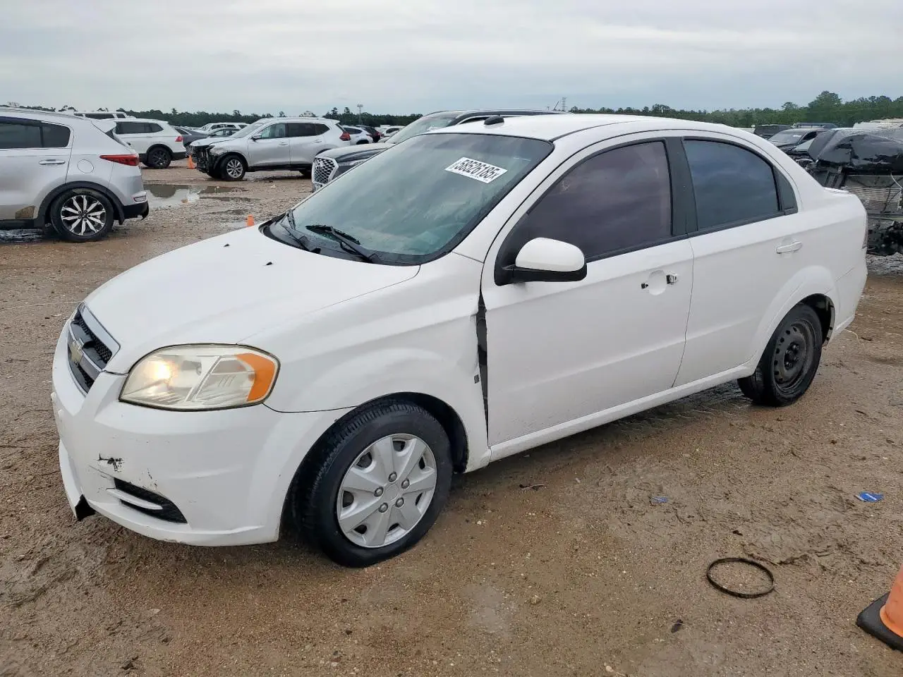 CHEVROLET AVEO 2009. Lot# 58526185. VIN KL1TD56E89B662824. Photo 1