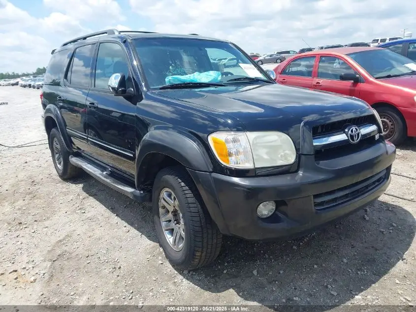 TOYOTA SEQUOIA 2007. Lot# 42319120. VIN 5TDBT48A47S284180. Photo 1