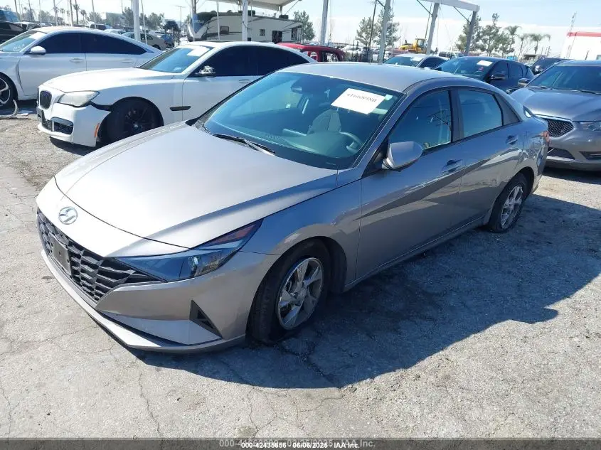 HYUNDAI ELANTRA 2021 GRAY Photo 3
