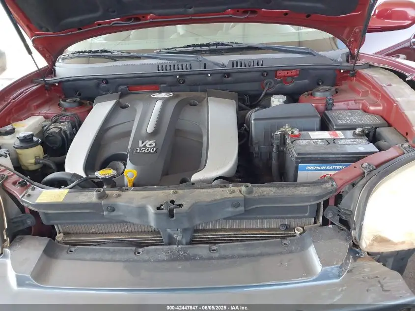 HYUNDAI SANTA FE 2003 RED Photo 2