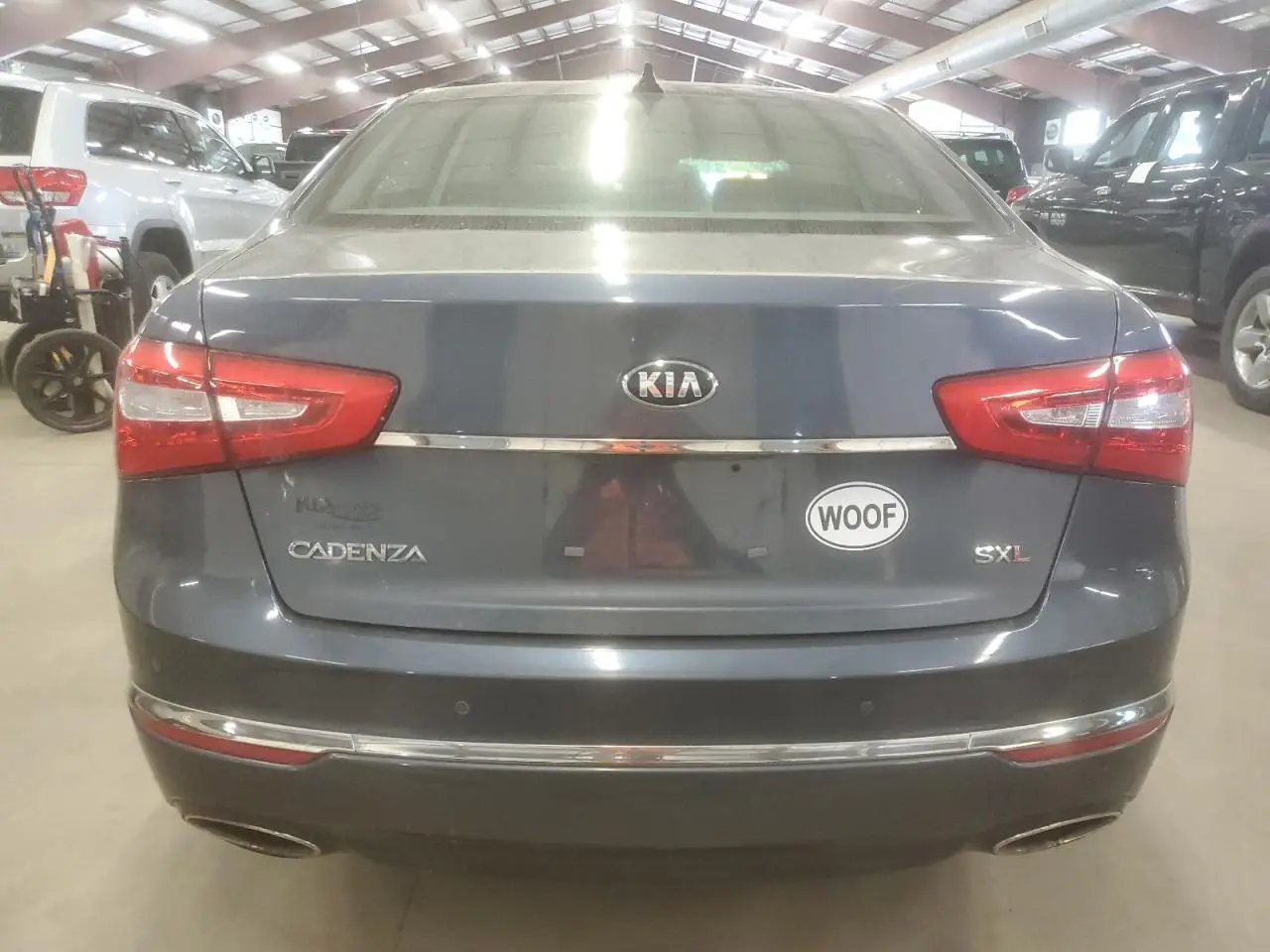 KIA CADENZA 2014 BLUE Photo 9