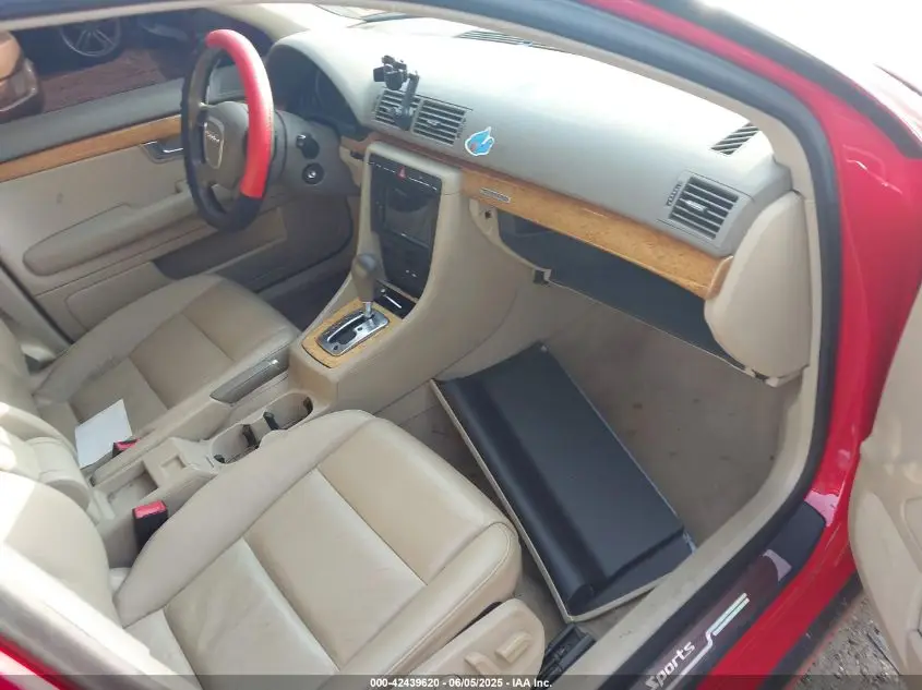 AUDI A4 2008 RED Photo 7