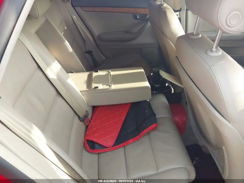 AUDI A4 2008 RED Photo 10