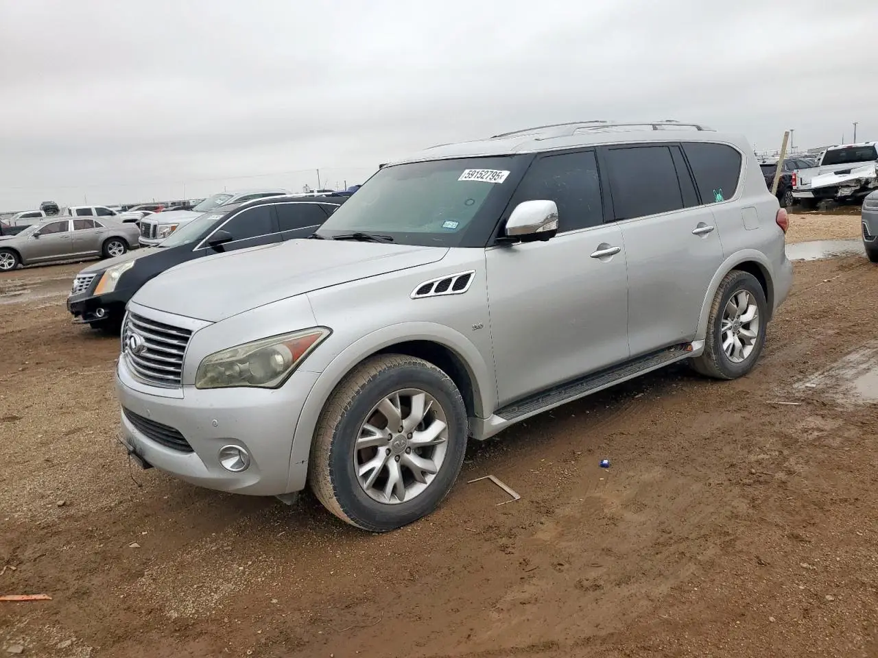 INFINITI QX80 2014. Lot# 59152795. VIN JN8AZ2NF4E9555026. Photo 1