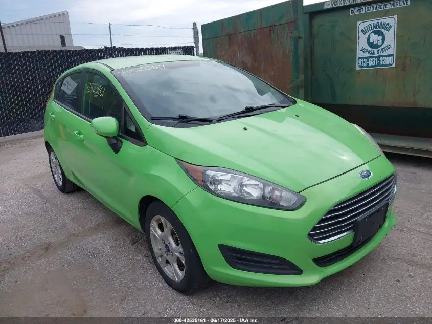 FORD FIESTA 2015. Lot# 42525161. VIN 3FADP4EJ6FM129393. Photo 1