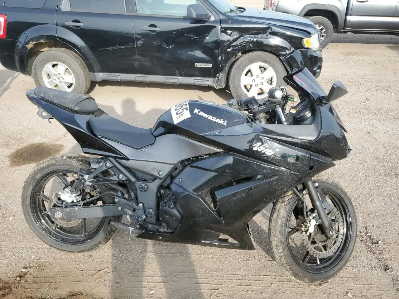 Free KAWASAKI NINJA 250R history by VIN on auctions Copart