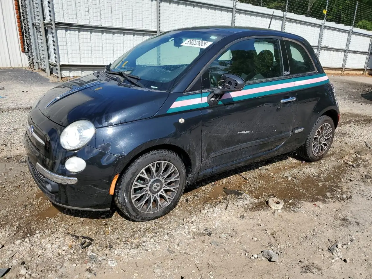 FIAT 500 2012. Lot# 55622805. VIN 3C3CFFCR7CT225200. Photo 1