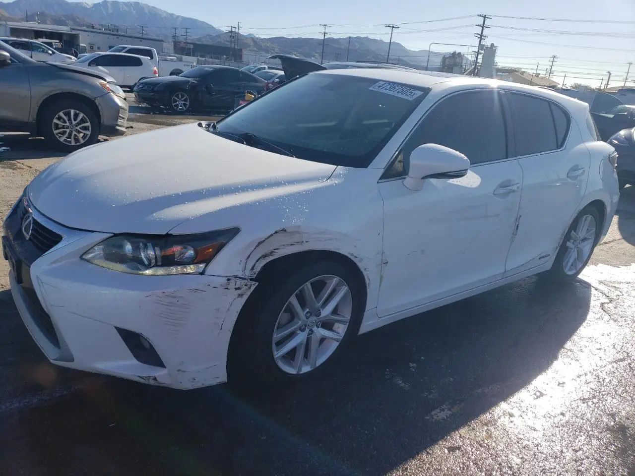 LEXUS CT 200 2014. Lot# 47367505. VIN JTHKD5BHXE2198674. Photo 1