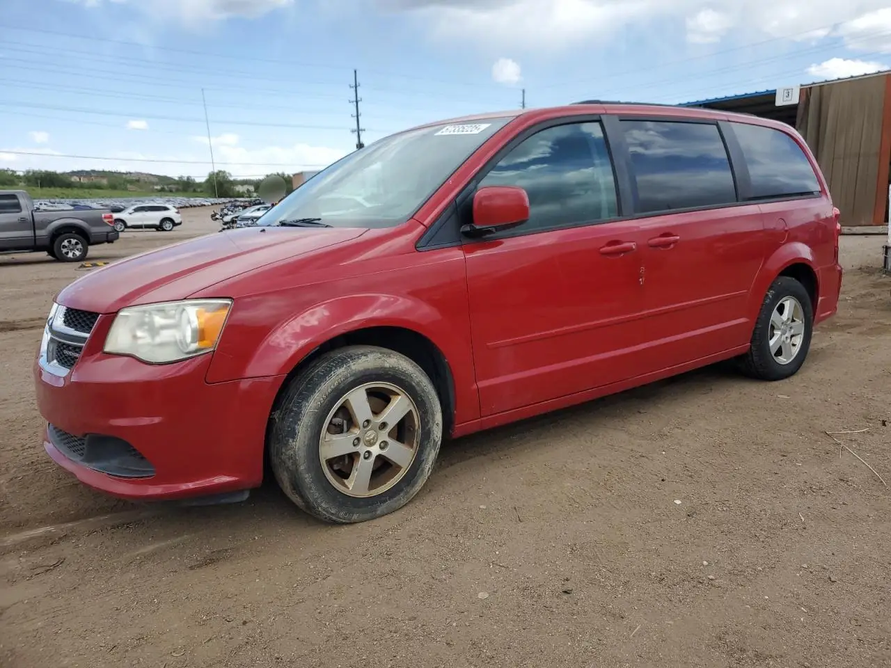 DODGE CARAVAN 2012. Lot# 57335225. VIN 2C4RDGCG7CR157063. Photo 1