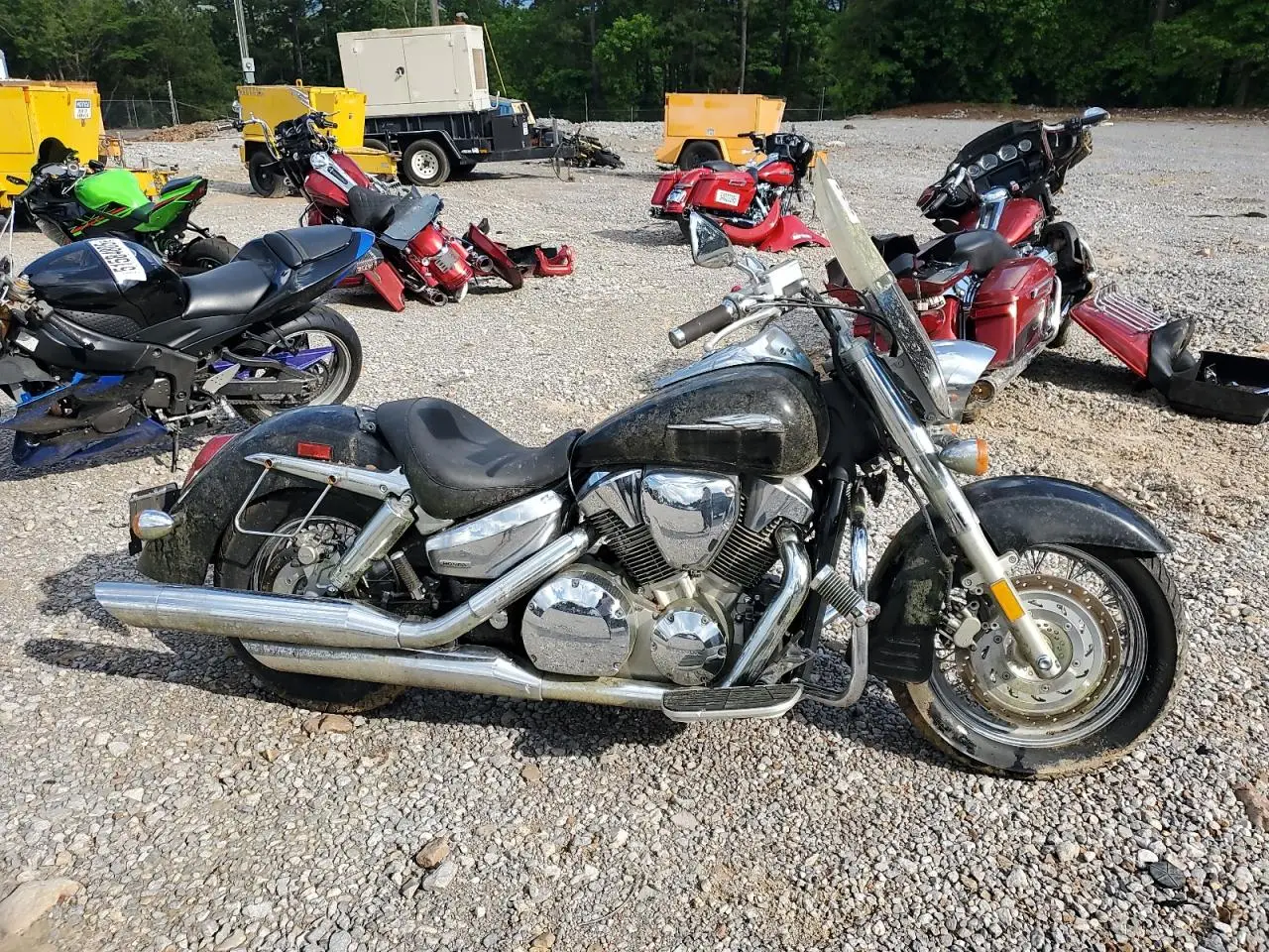 HONDA VT CYCLE 2005. Lot# 54485535. VIN 1HFSC52015A216201. Photo 1