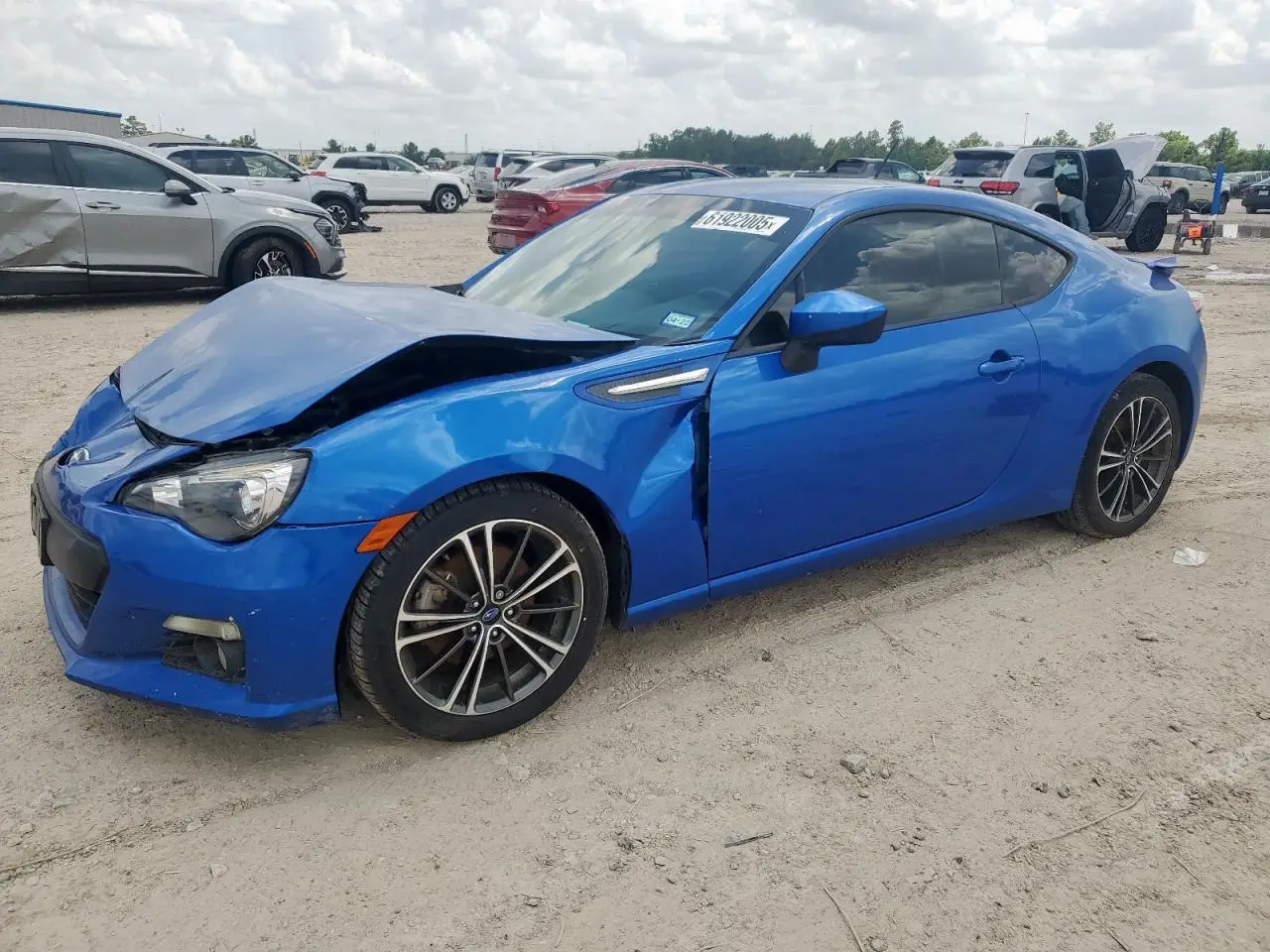 SUBARU BRZ 2013. Lot# 61922005. VIN JF1ZCAC18D1611800. Photo 1