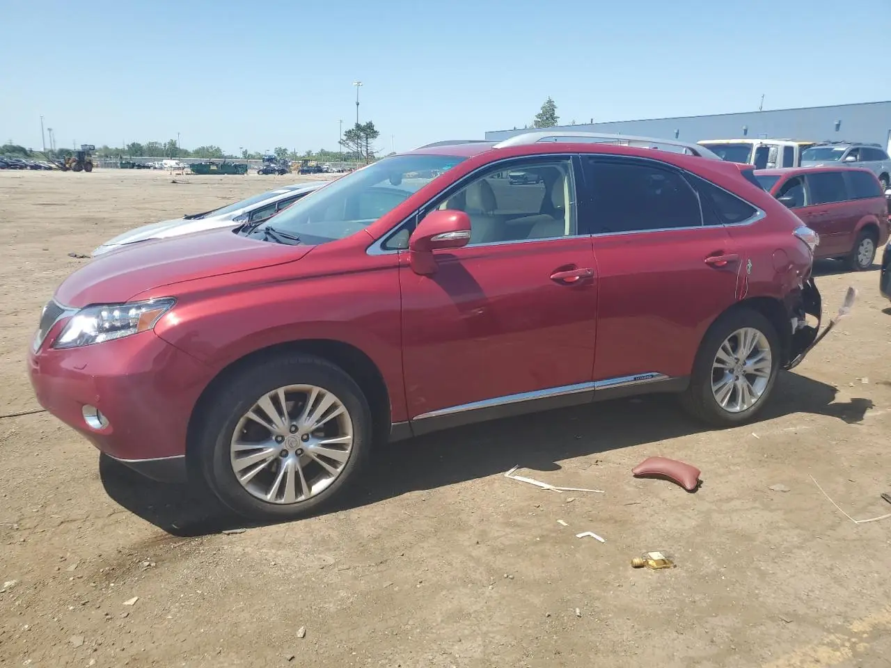 LEXUS RX450 2010. Lot# 61655655. VIN JTJBC1BA3A2024078. Photo 1