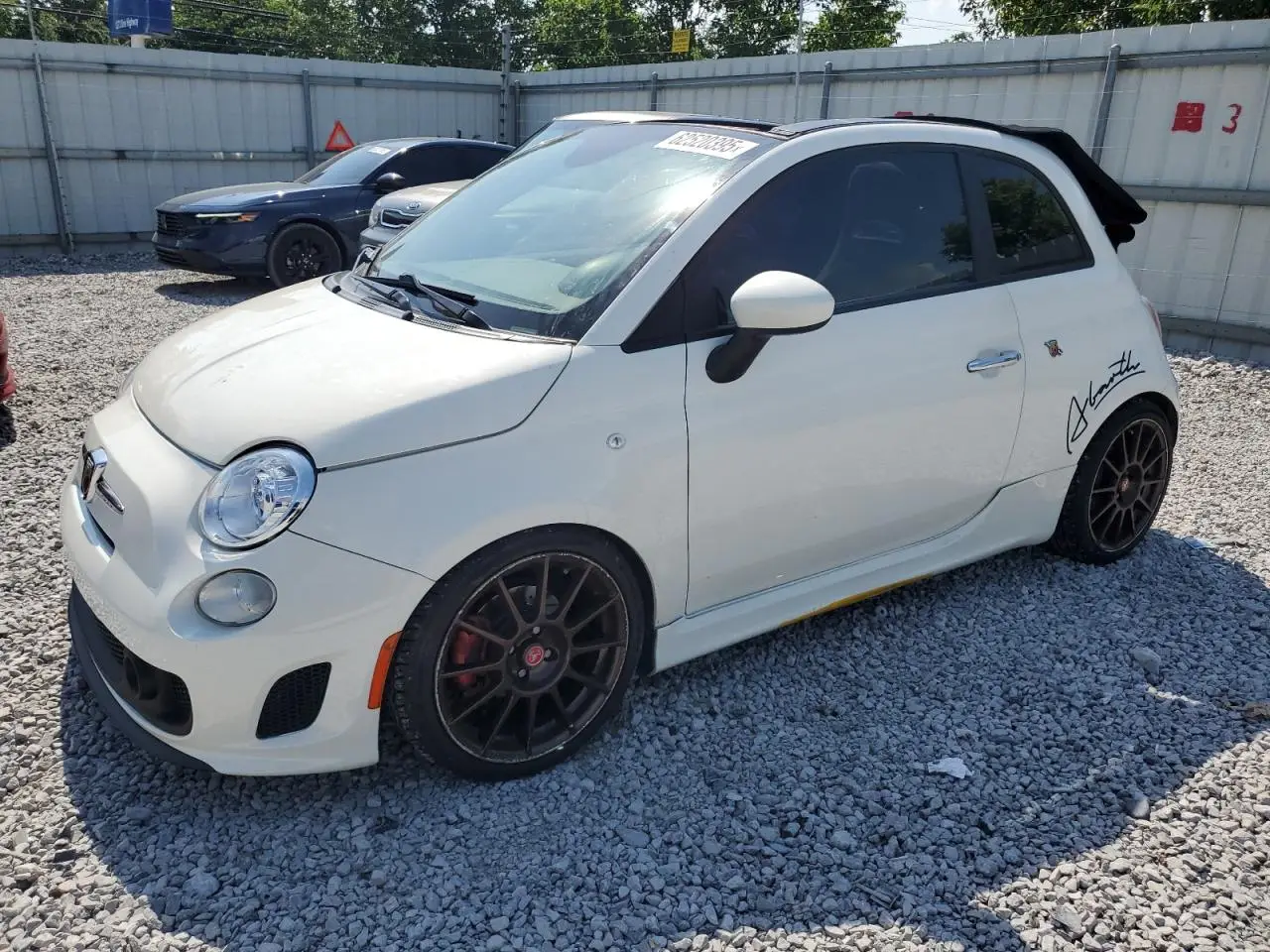 FIAT 500 2015. Lot# 62520395. VIN 3C3CFFJH7FT710161. Photo 1