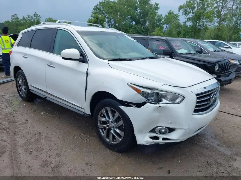 INFINITI JX35 2013. Lot# 42608401. VIN 5N1AL0MM7DC338939. Photo 1