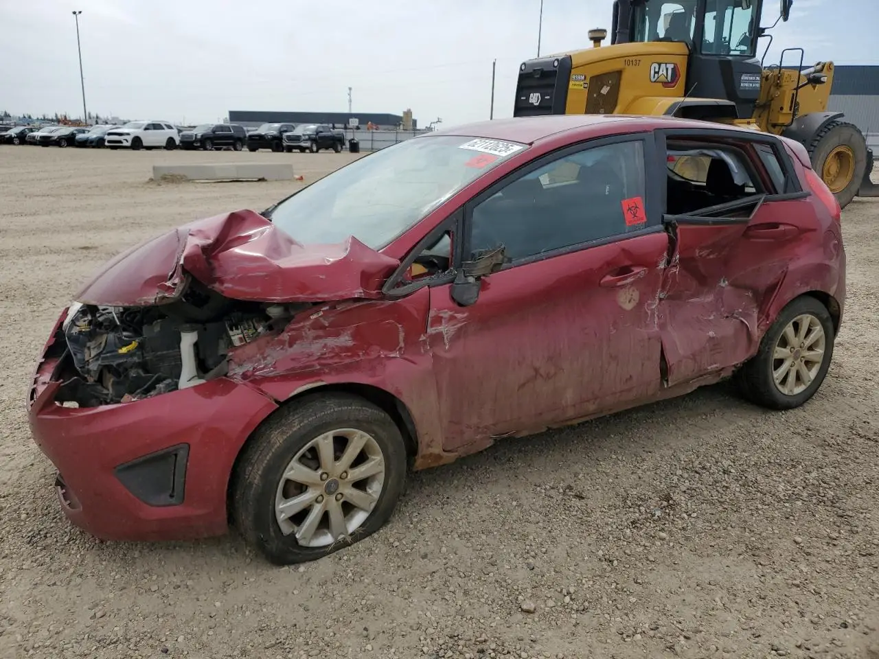 FORD FIESTA 2013. Lot# 62112625. VIN 3FADP4EJ4DM197107. Photo 1