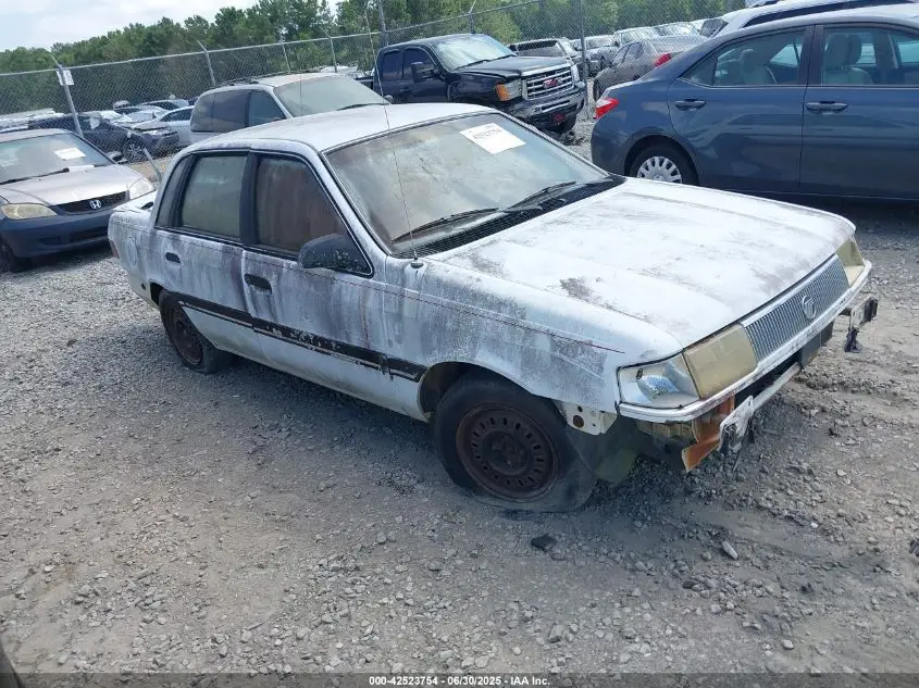 MERCURY TOPAZ 1989. Lot# 42523754. VIN 1MECM37X6KK612988. Photo 1