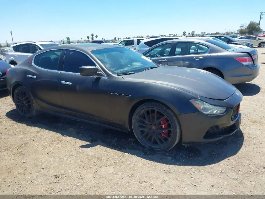 MASERATI GHIBLI 2014. Lot# 42617288. VIN ZAM57RTA0E1095313. Photo 1