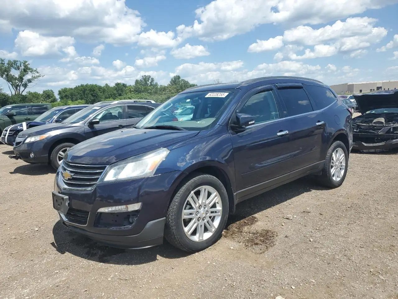 CHEVROLET TRAVERSE 2015. Lot# 62228255. VIN 1GNKVGKD8FJ355611. Photo 1