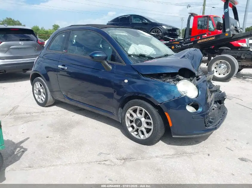 FIAT 500C 2015. Lot# 42644969. VIN 3C3CFFDR5FT667542. Photo 1