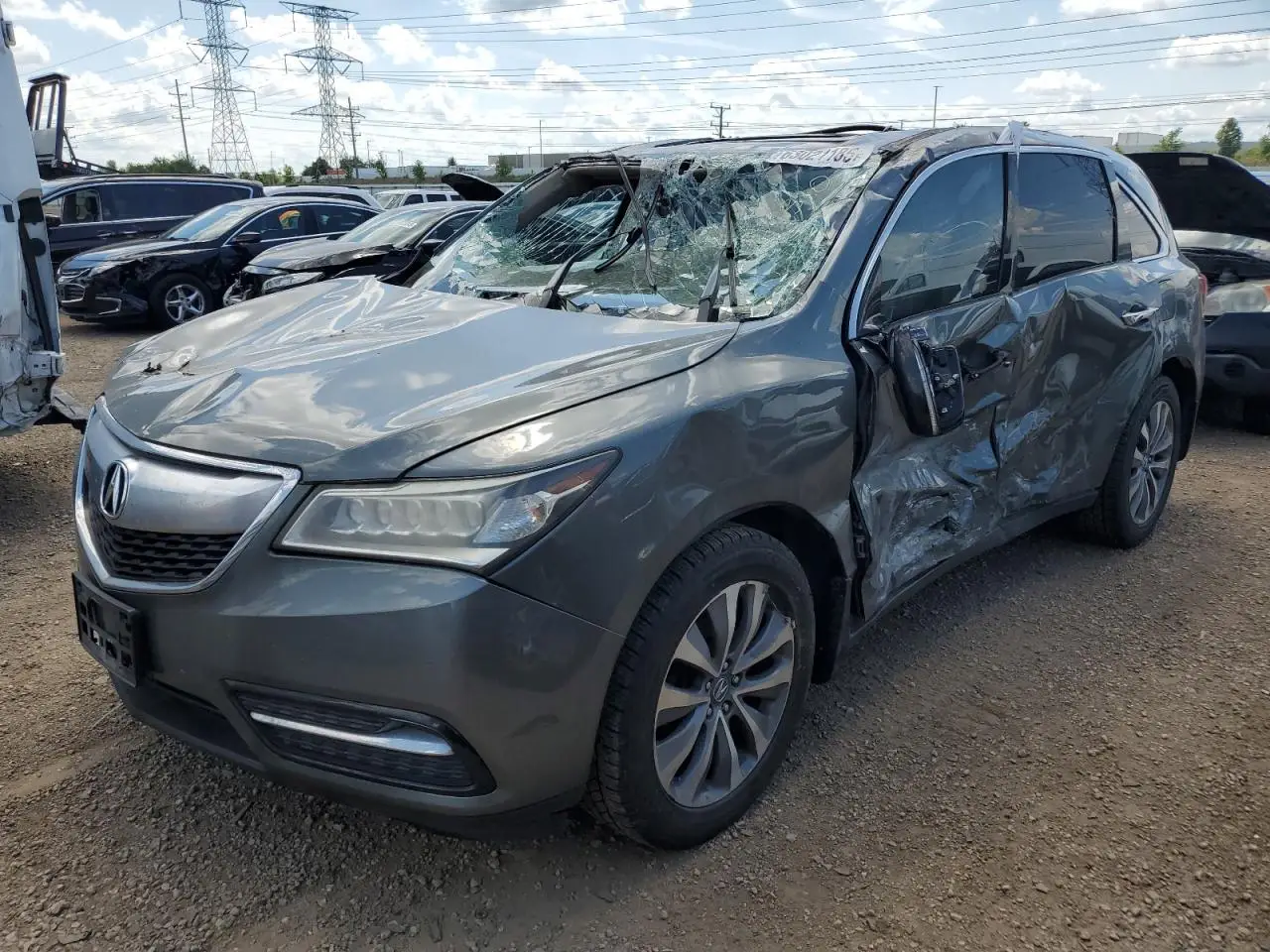ACURA MDX 2014. Lot# 63021185. VIN 5FRYD3H4XEB010168. Photo 1
