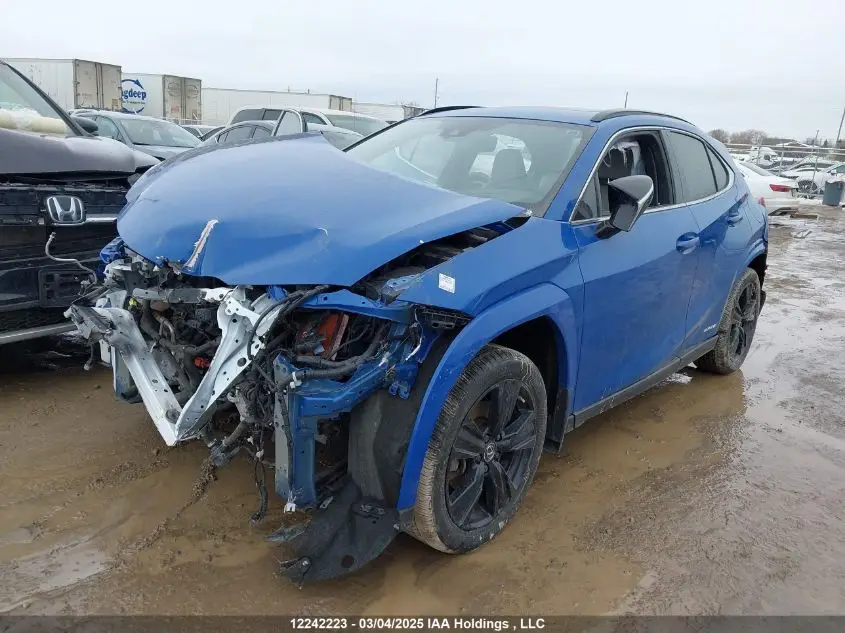VIN: JTHP9JBH9M2046691 | LEXUS UX 250H 2021 Blue free car history