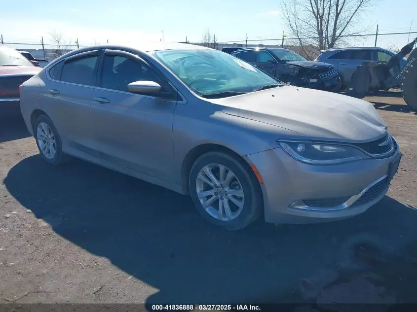 CHRYSLER 200 2015. Lot# 41836888. VIN 1C3CCCABXFN671777. Photo 1