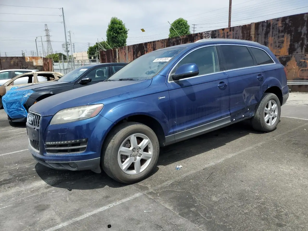 AUDI Q7 2014. Lot# 59791355. VIN WA1LGAFE2ED010914. Photo 1