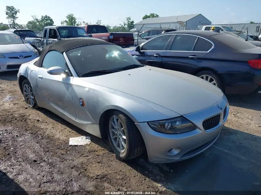 BMW Z4 2003 SILVER Photo 1