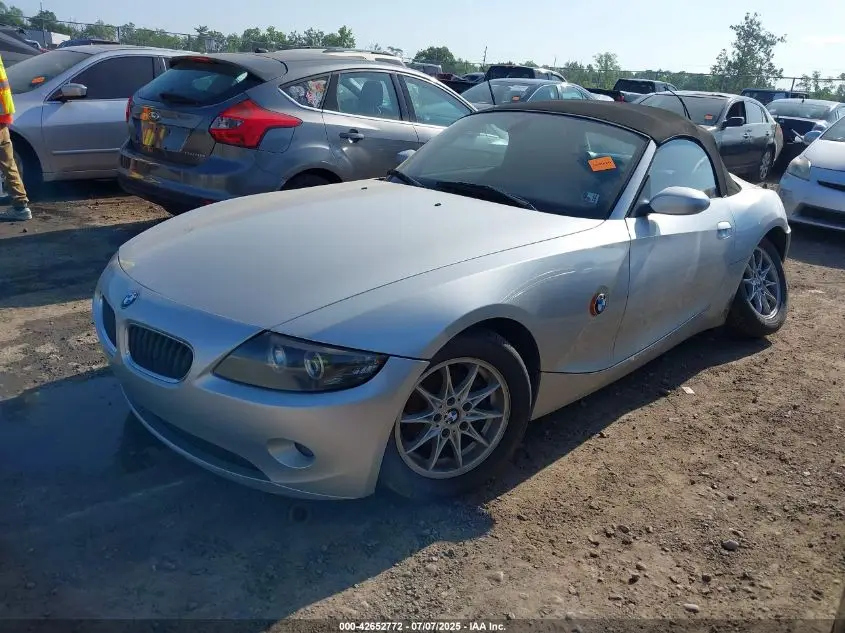 BMW Z4 2003 SILVER Photo 5