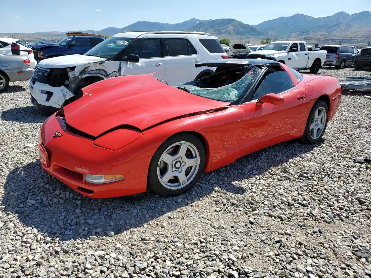 CHEVROLET CORVETTE 1998. Lot# 59032255. VIN 1G1YY22G0W5102291. Photo 1