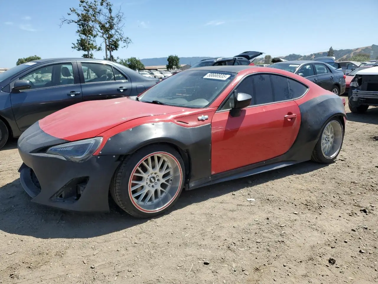 SUBARU BRZ 2013. Lot# 58666935. VIN JF1ZCAB19D2611168. Photo 1