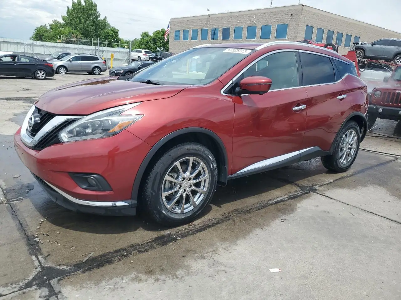 NISSAN MURANO 2018. Lot# 57825775. VIN 5N1AZ2MH9JN152221. Photo 1