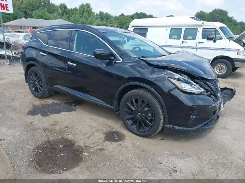 NISSAN MURANO 2022. Lot# 42734753. VIN 5N1AZ2BS9NC122605. Photo 1