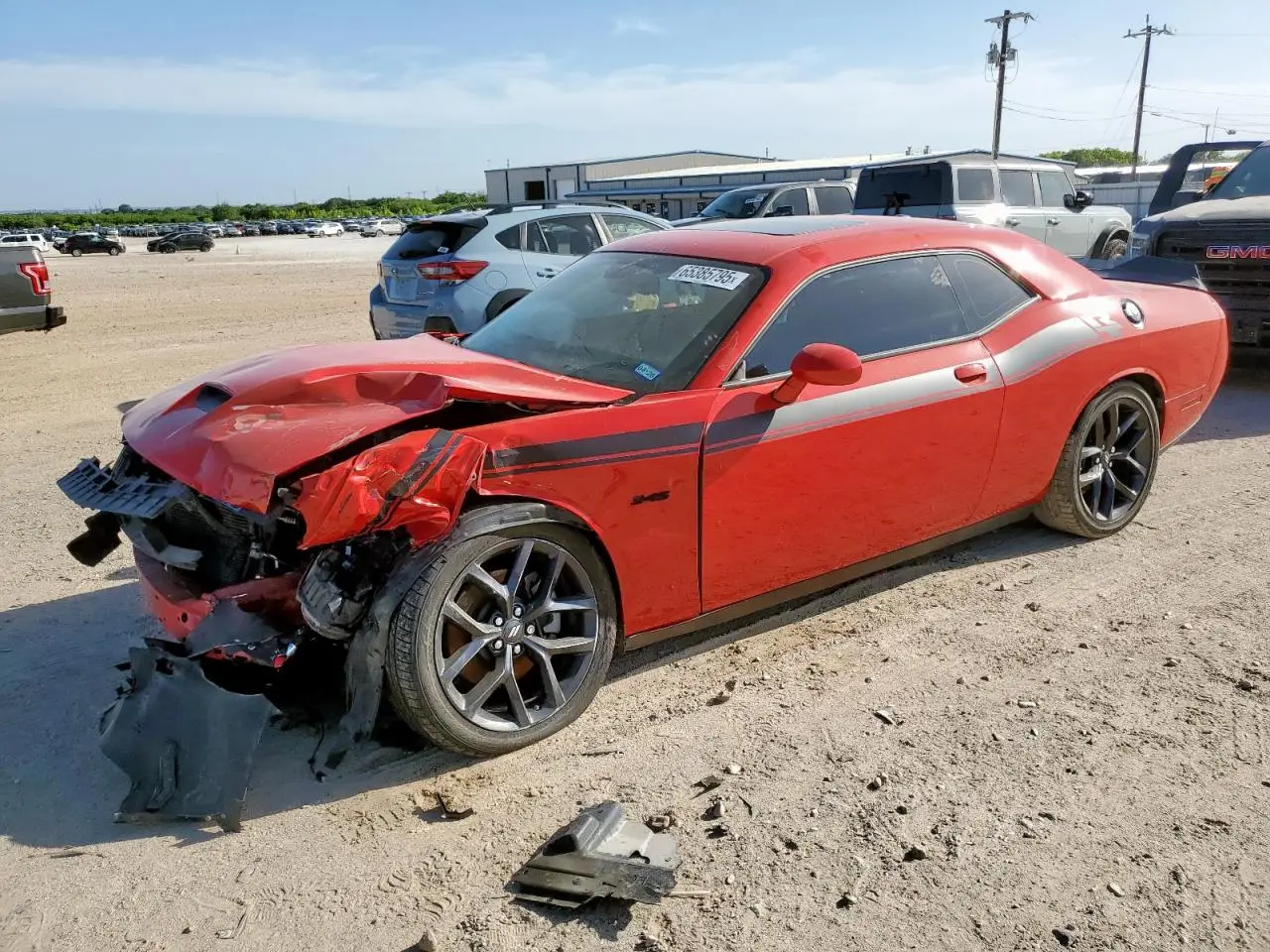 DODGE CHALLENGER 2023. Lot# 65385795. VIN 2C3CDZBT2PH658362. Photo 1