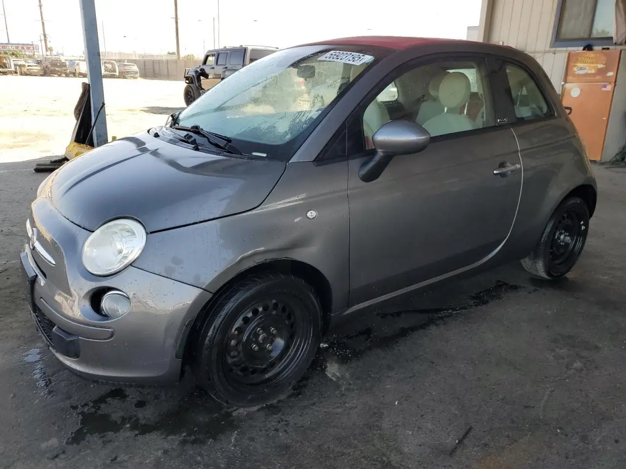 FIAT 500 2013. Lot# 56923195. VIN 3C3CFFDR8DT748600. Photo 1