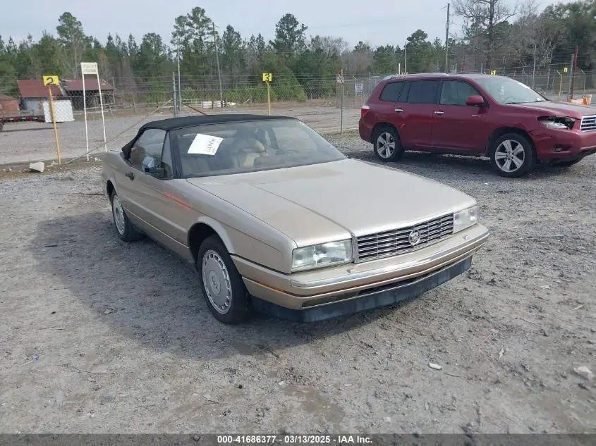 CADILLAC ALLANTE 1991. Lot# 41686377. VIN 1G6VS3387MU126117. Photo 1