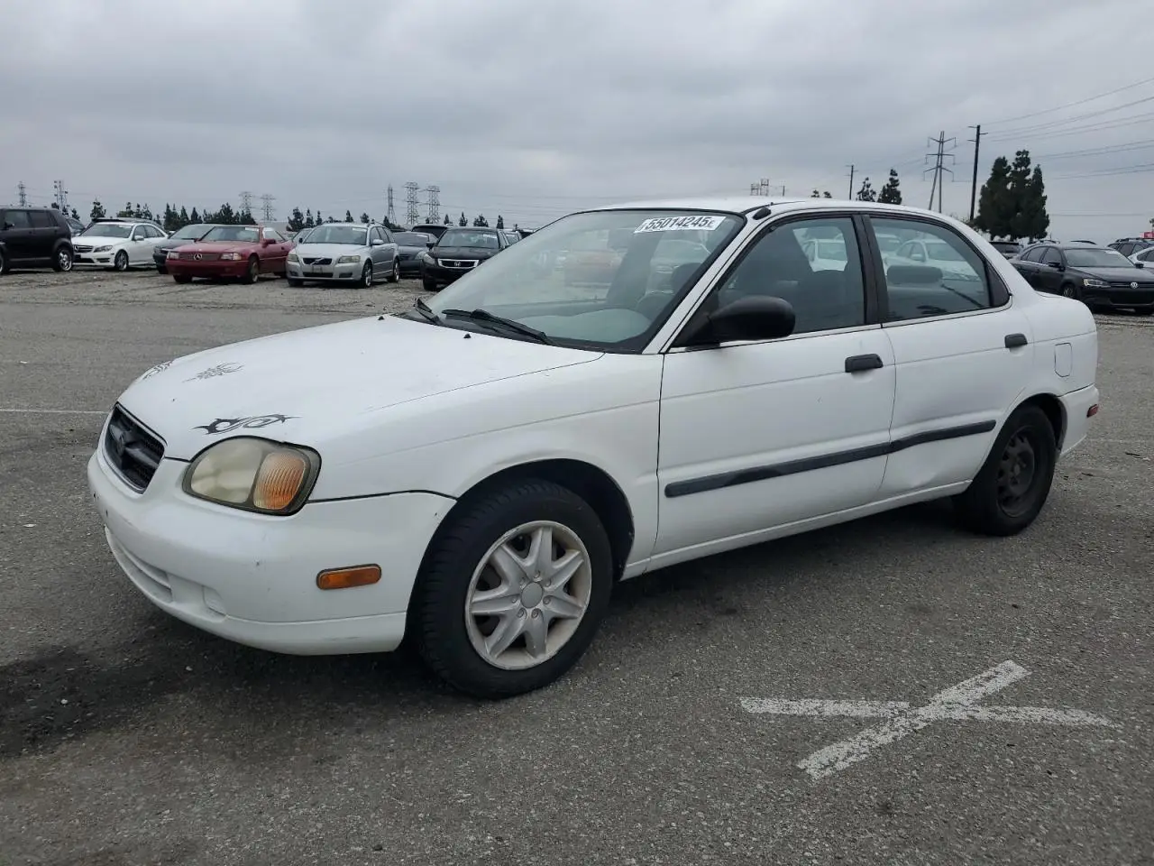 SUZUKI ESTEEM GL 2000. Lot# 55014245. VIN JS2GB41S3Y5190350. Photo 1