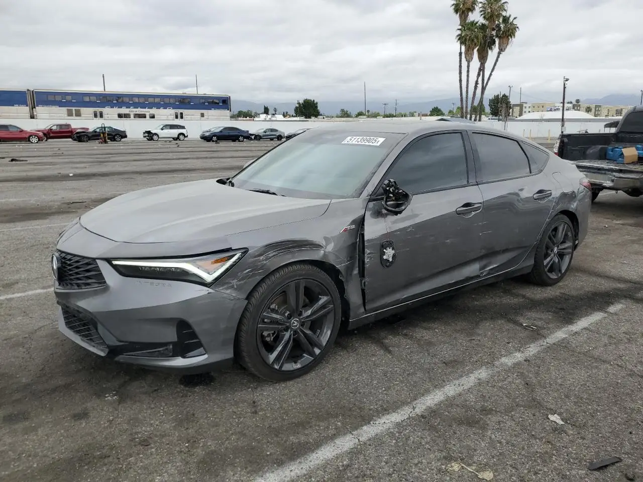 ACURA INTEGRA A- 2024. Lot# 51139905. VIN 19UDE4H37RA021218. Photo 1