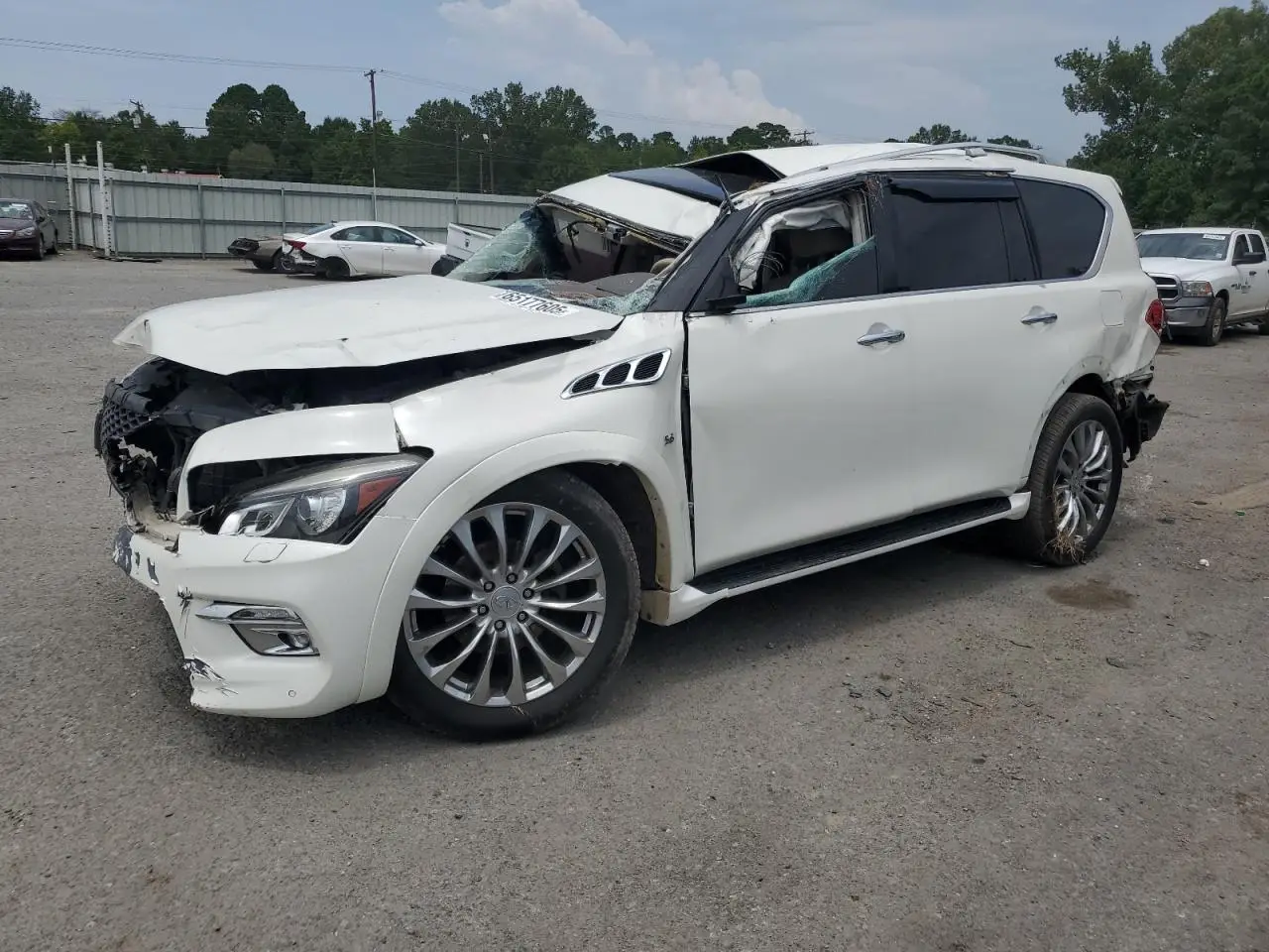 INFINITI QX80 2015. Lot# 65177605. VIN JN8AZ2NDXF9770121. Photo 1