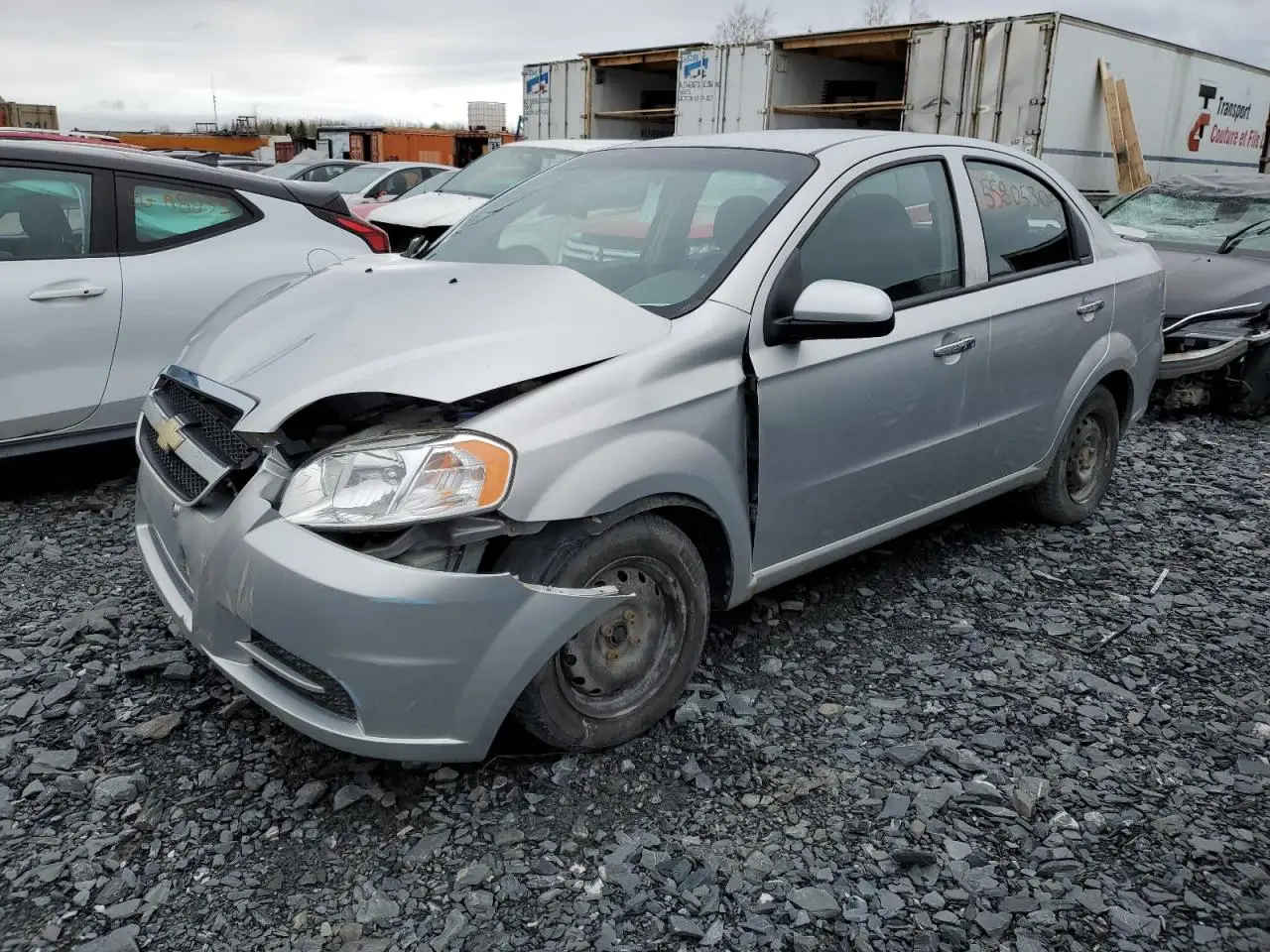 CHEVROLET AVEO 2010. Lot# 55805305. VIN 3G1TB5DE9AL144850. Photo 1