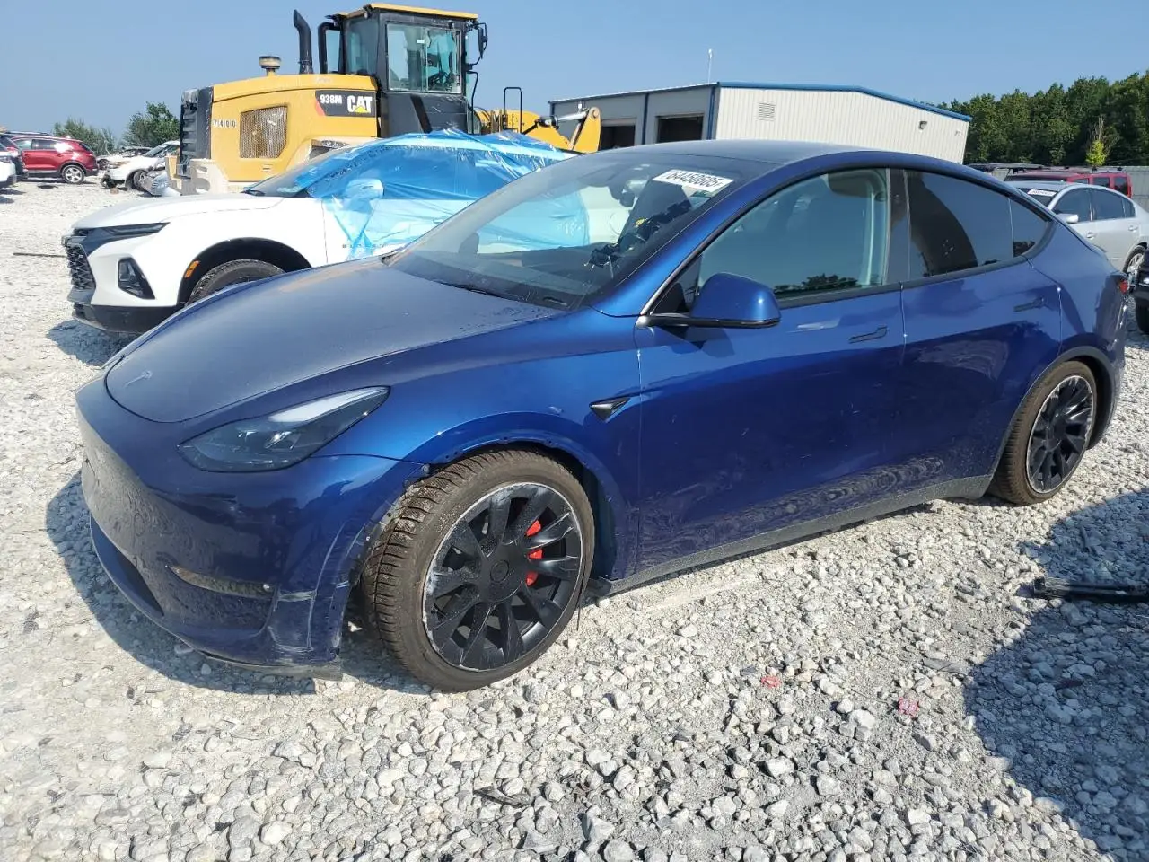 TESLA MODEL Y 2025. Lot# 64450605. VIN 7SAYGDEF1SF235534. Photo 1