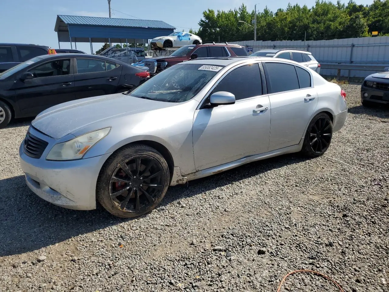 INFINITI G35 2008. Lot# 65082425. VIN JNKBV61E68M220415. Photo 1