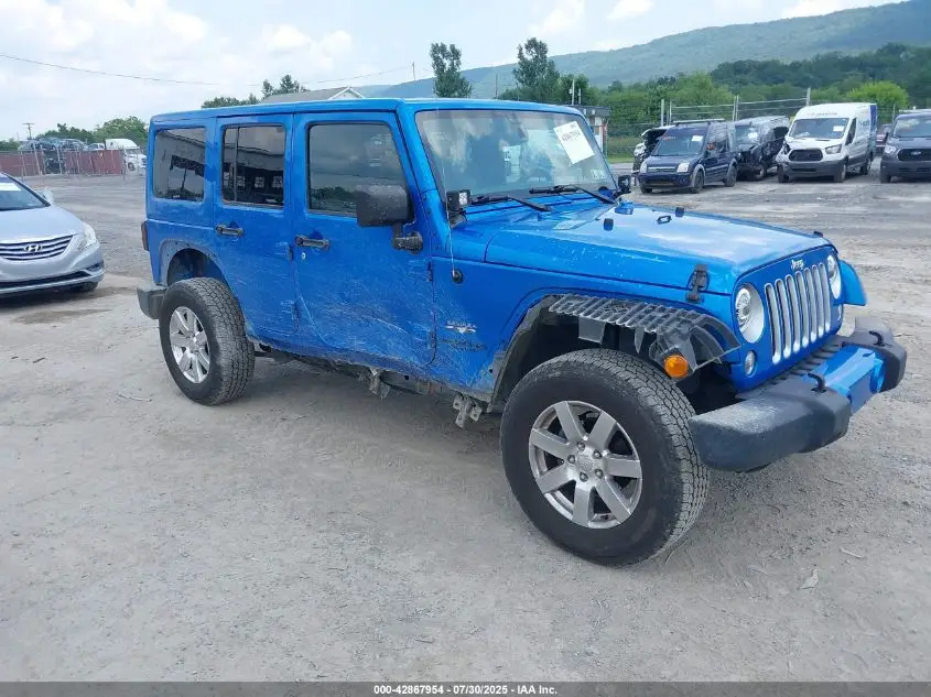 JEEP WRANGLER UNLIMITED 2016. Lot# 42867954. VIN 1C4HJWEG4GL243991. Photo 1