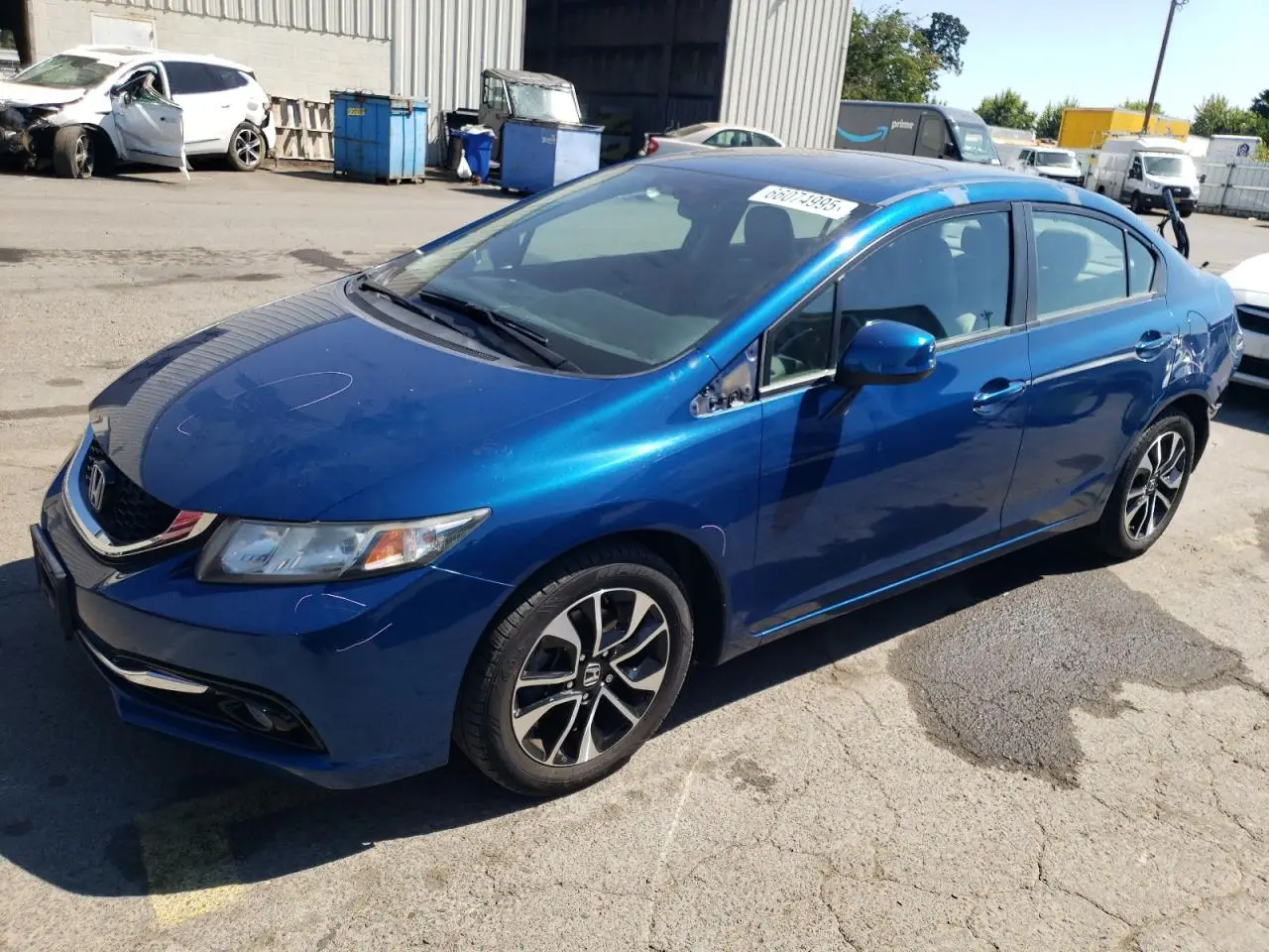 HONDA CIVIC 2013. Lot# 66074995. VIN 2HGFB2F97DH508975. Photo 1