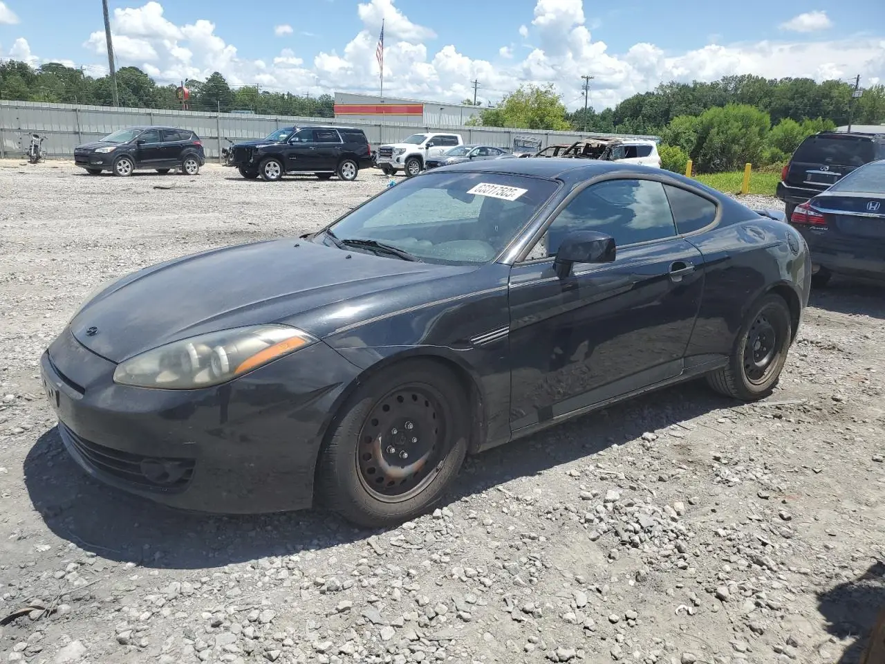 HYUNDAI TIBURON 2008. Lot# 66017505. VIN KMHHM66D88U276074. Photo 1